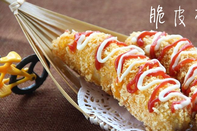 可以做这一道菜给他吃,外脆里嫩,香甜可口_香蕉_美食_脆皮