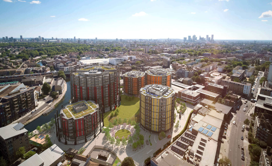 伦敦东区的煤气储存罐变身:broadway east公寓项目赏析_生活_建筑