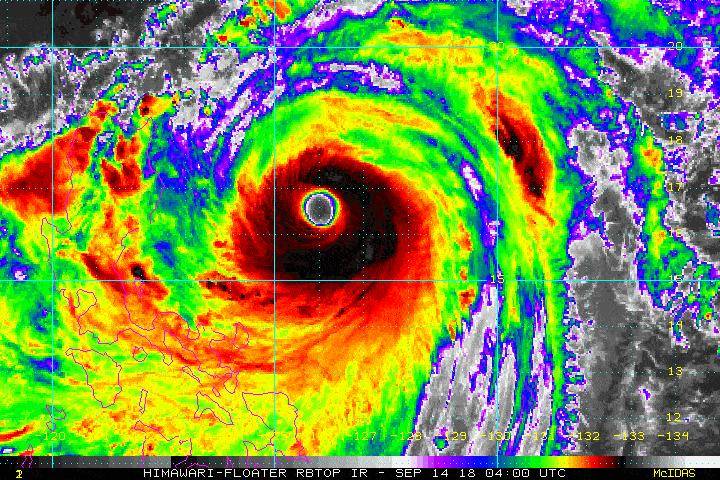 扔一颗氢弹在台风风眼引爆,能破坏超级台风吗?_核弹_人类_空气