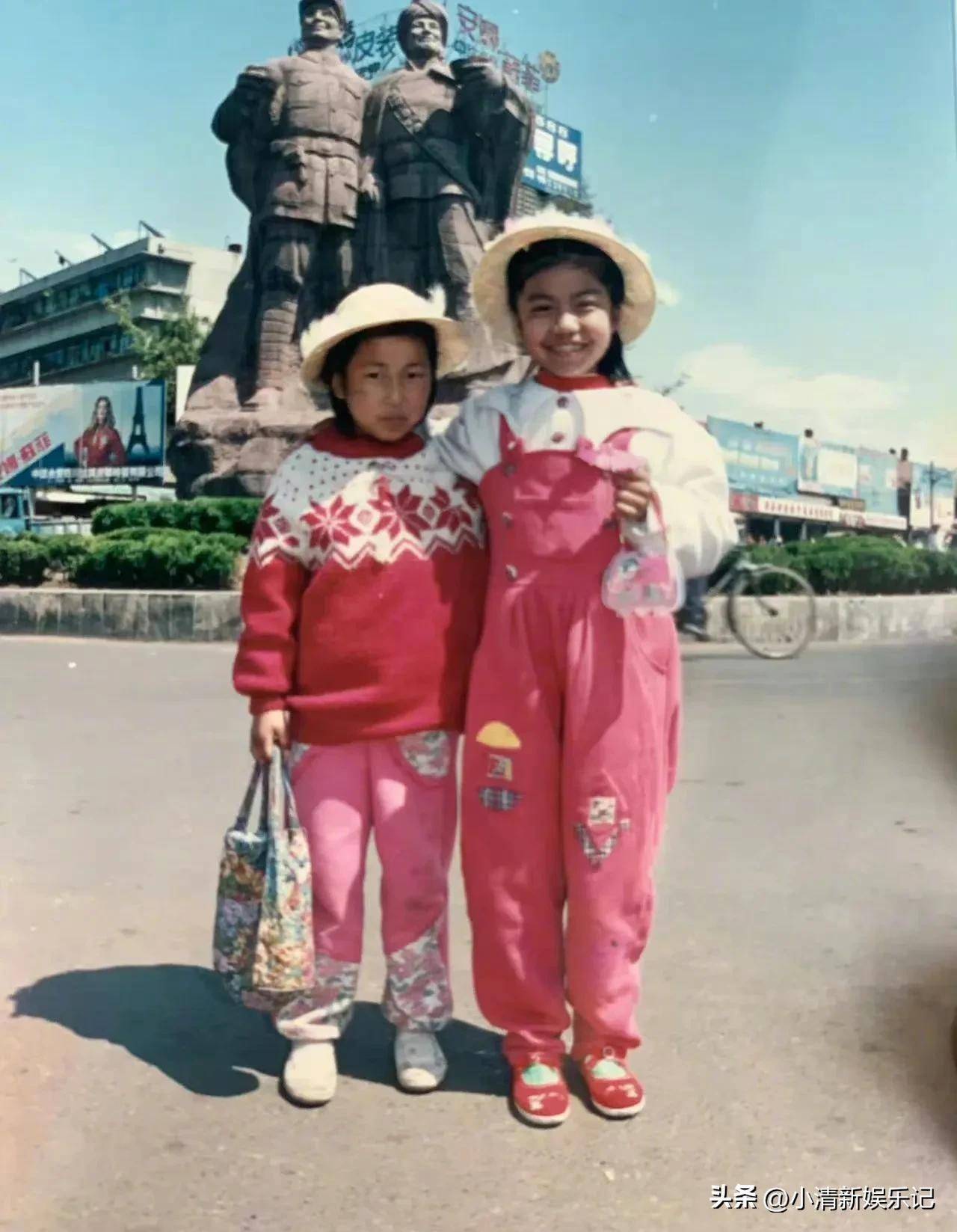 美女赢在颜值 小时候就甩别人一条街_变化_陈意涵_陈数