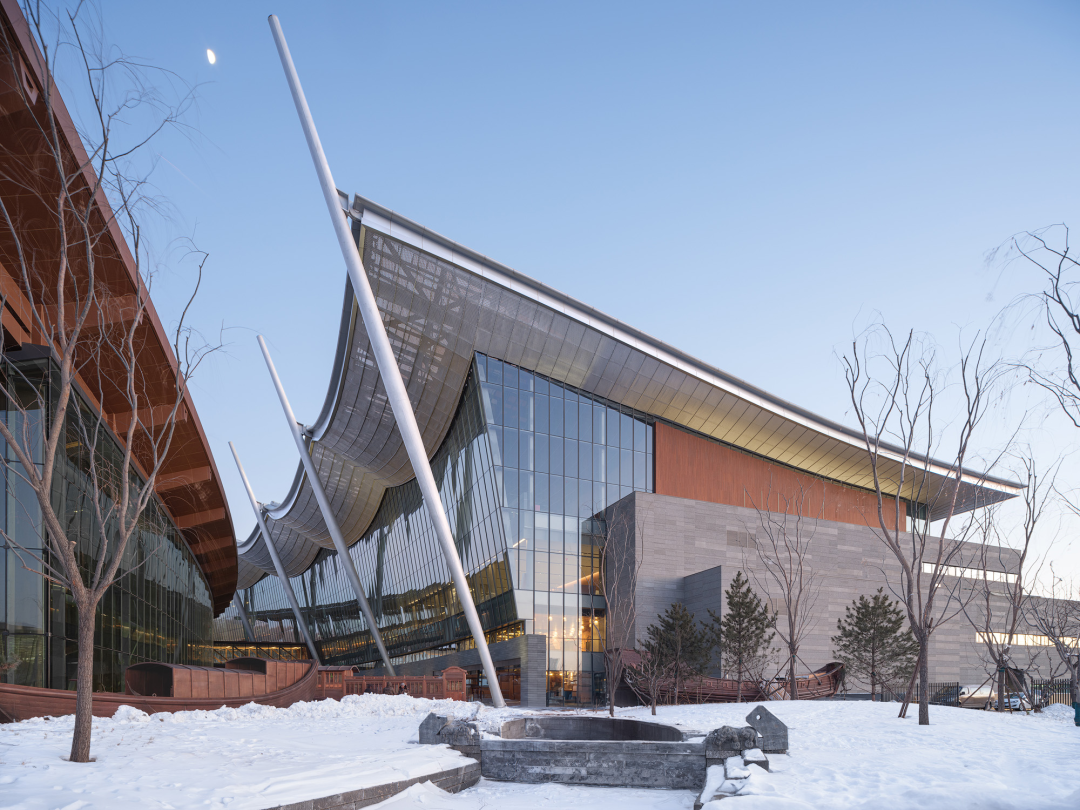 细节篆刻历史走进北京大运河博物馆,其内部空间设计处处展现出浓郁的