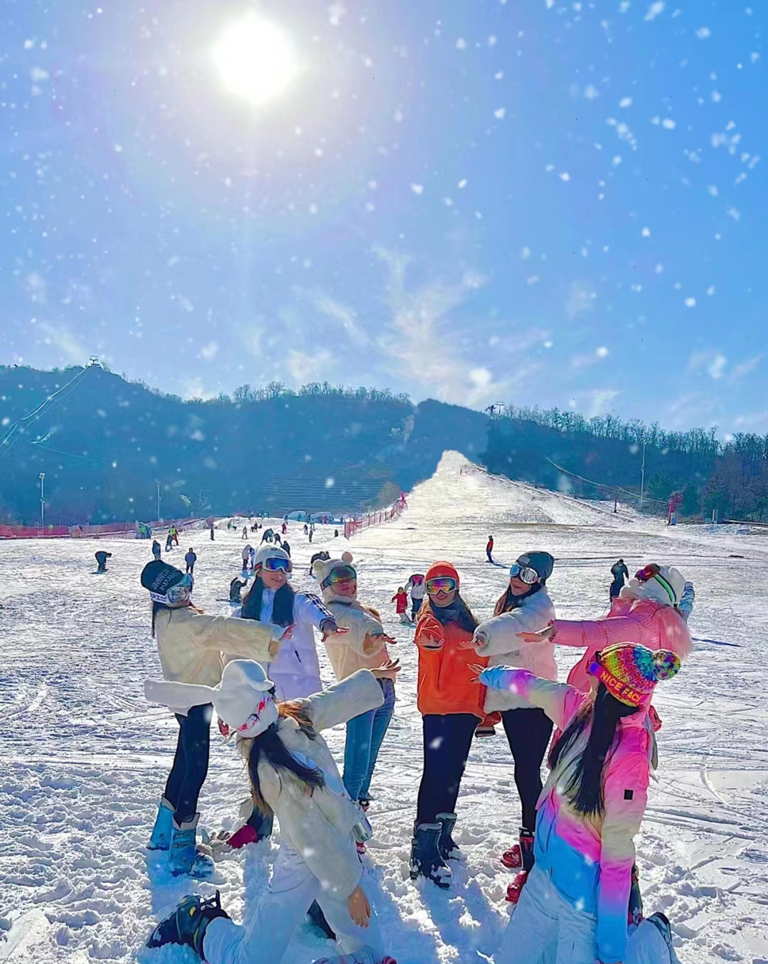 威海滑雪场门票图片