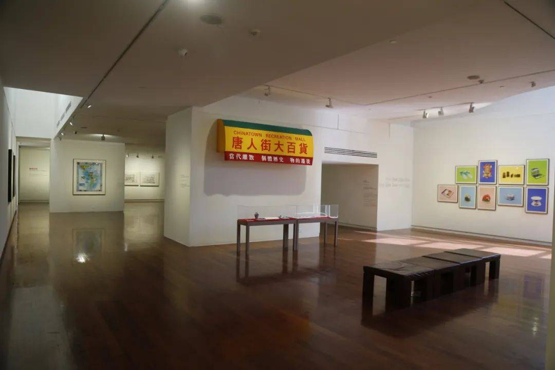 王晓松致辞第六届全球华人艺术展"在何香凝美术馆正式开幕