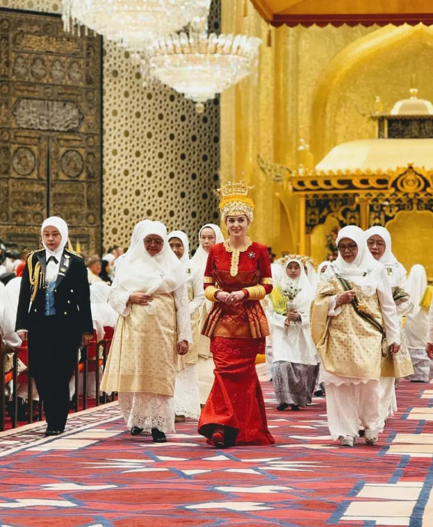 文莱王子马丁举行婚礼!