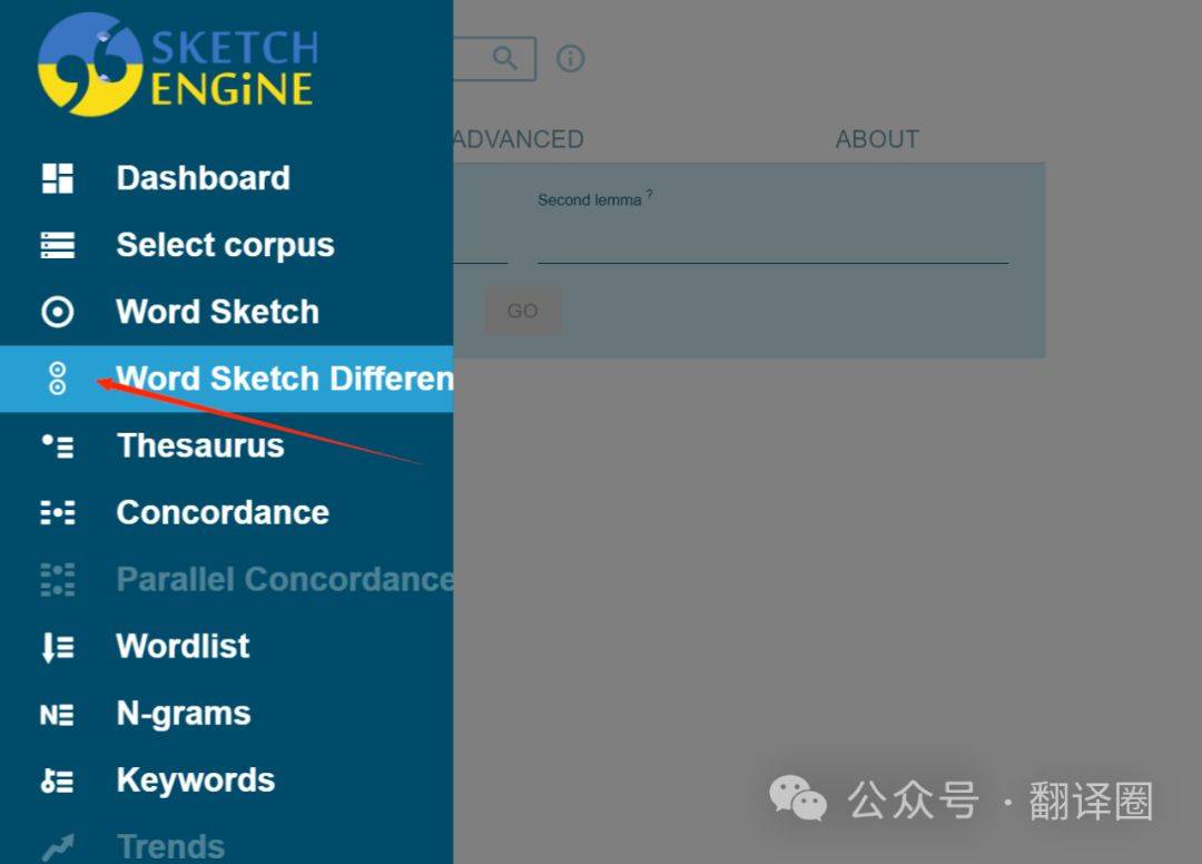 語料庫檢索工具sketch engine的介紹與使用_搜索_單詞_word