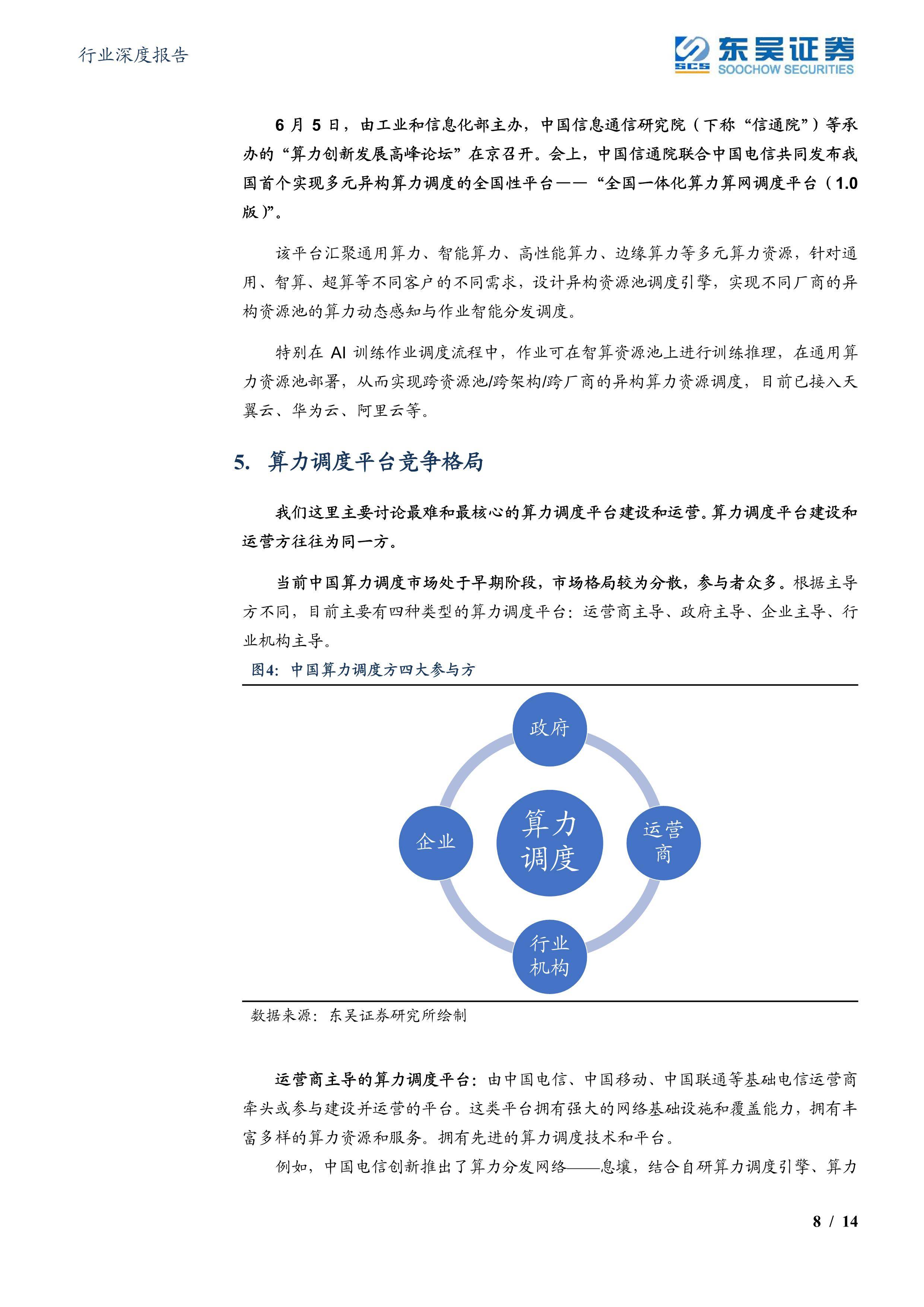 算力调度：算力时代的国家电网 （附下载）