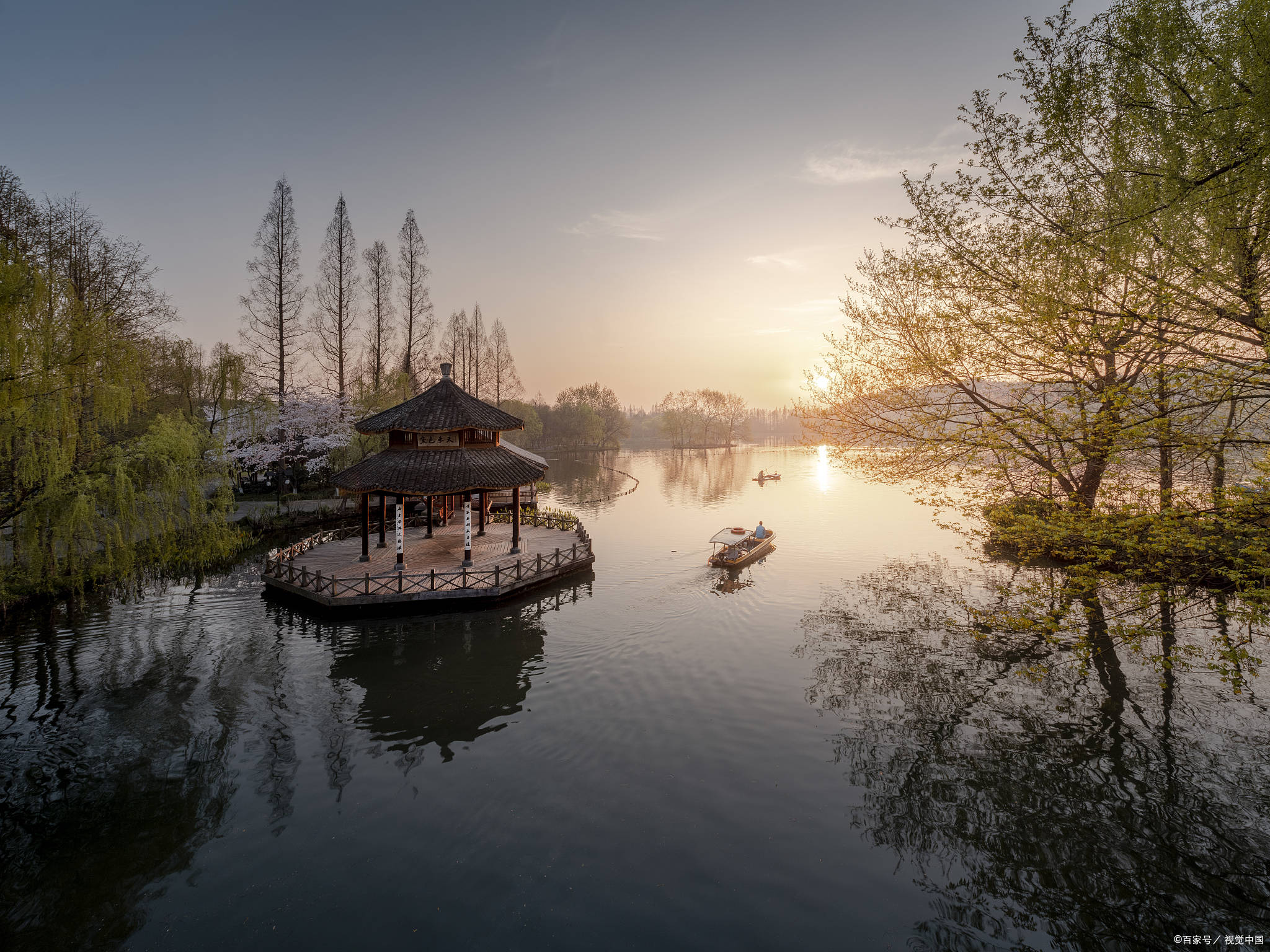 西湖都有哪些景点图片