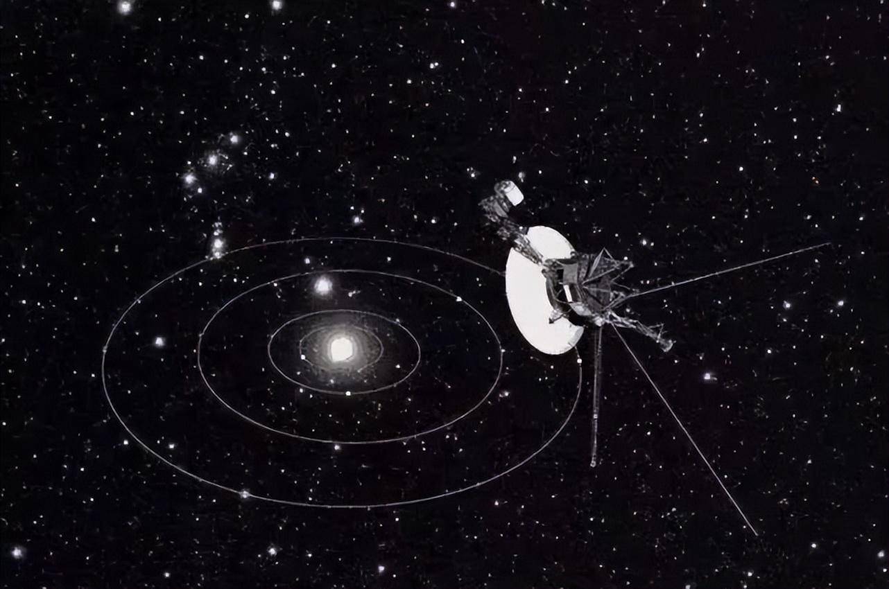 旅行者1号最后的照片,让人类深思_地球_星辰_星系团