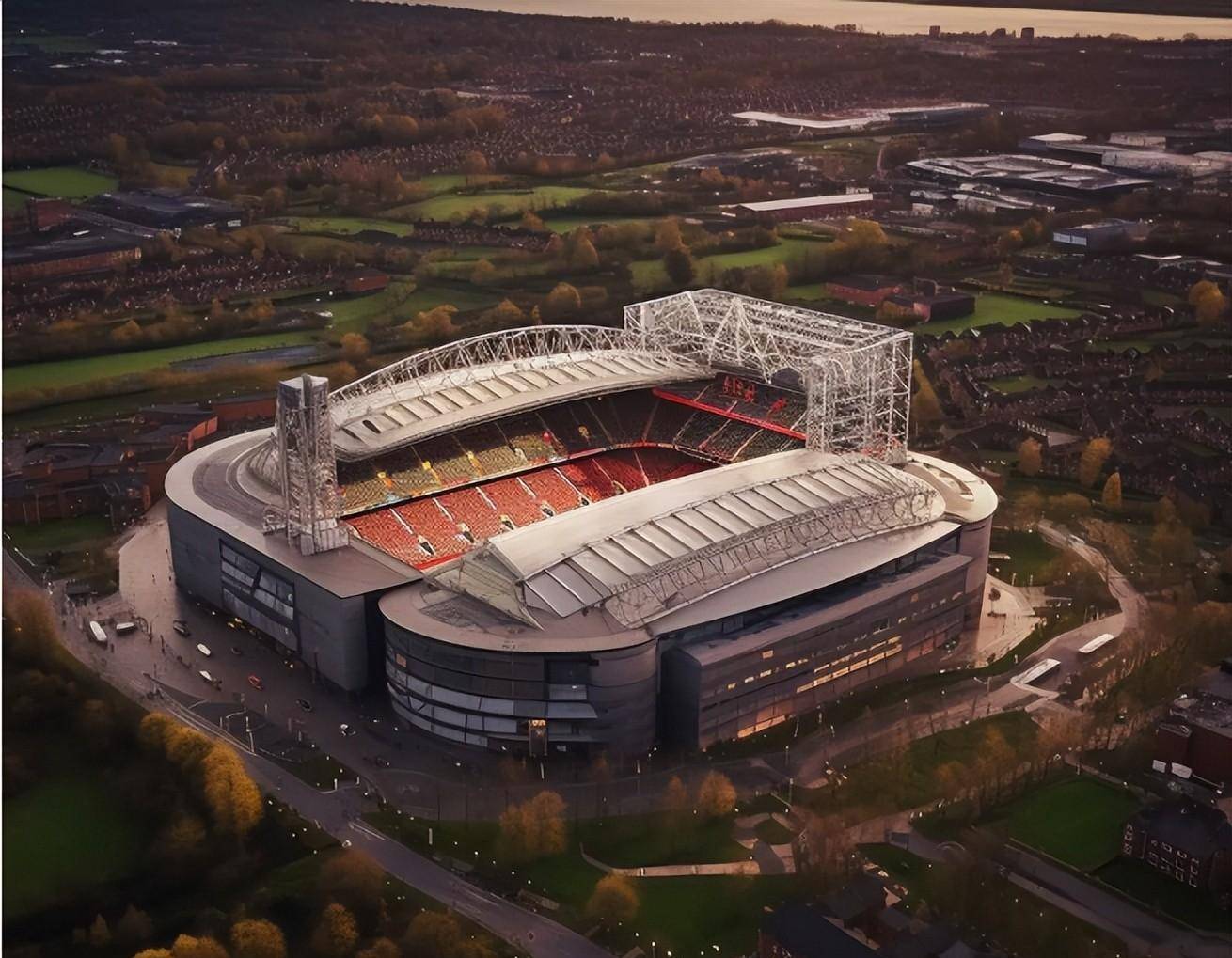 如果曼联翻新球场,ai告诉你老特拉福德未来会是什么样子?