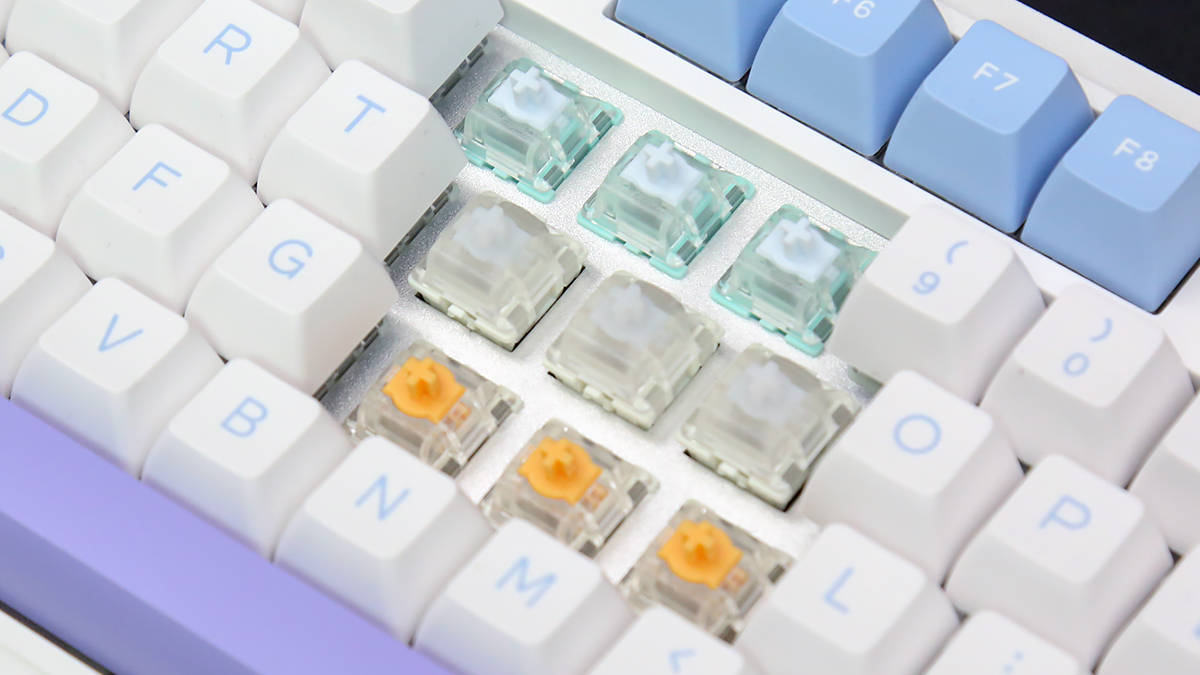 以稳致胜:佳达隆双轨磁橙轴,37b双轨磁白轴,磁玉轴评测_磁轴_处理