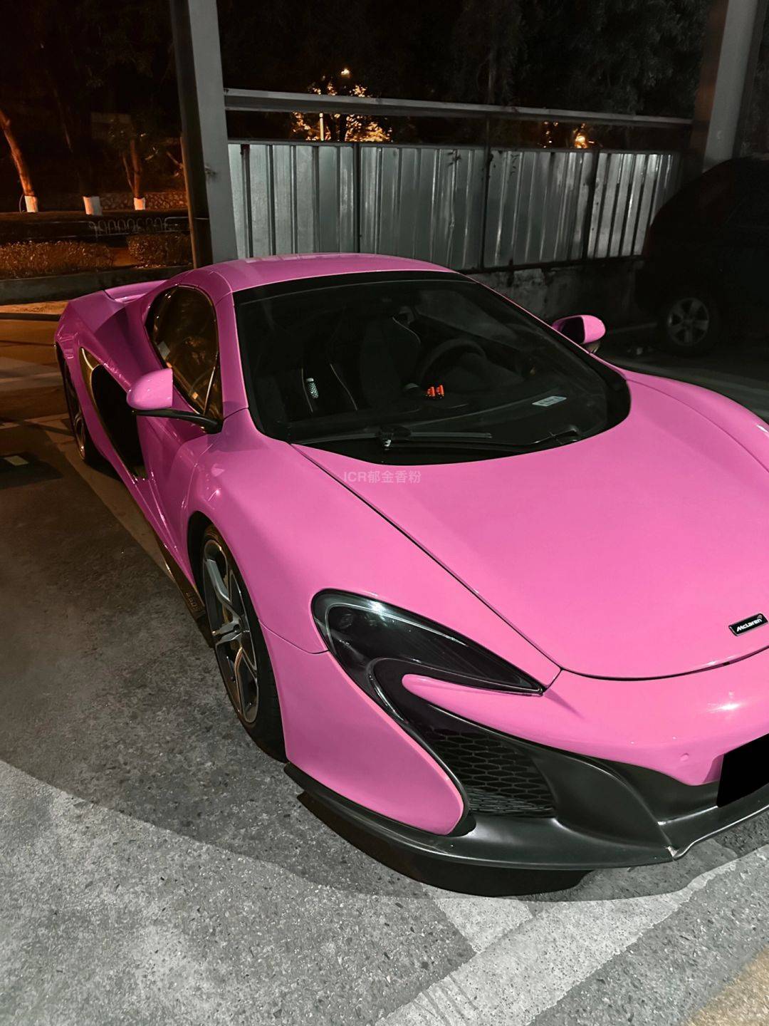 迈凯伦icr改色膜郁金香粉,辣妹座驾_搜狐汽车_搜狐网