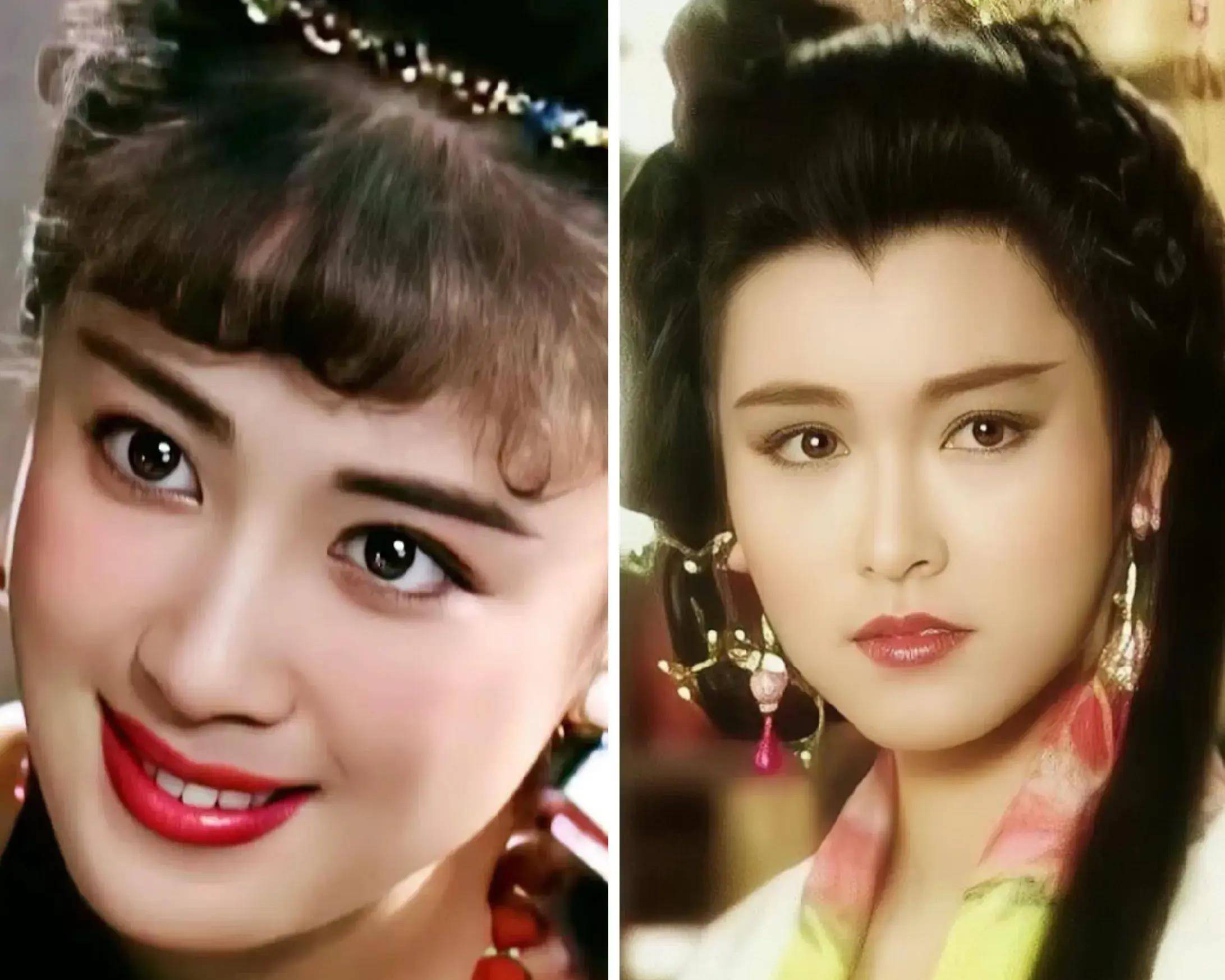 傅艺伟当年多种古装发型,她的陈圆圆造型绝对比长孙皇后的还更美