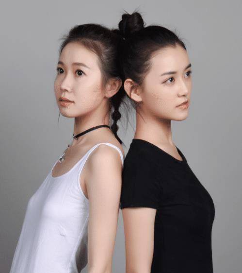 原创有一种公平遗传叫蒋依依姐妹,上帝吻了妹妹的脸,却给了姐姐好身材