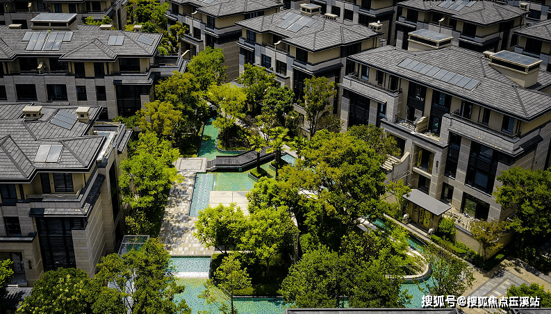 原创新亚洲主义建筑风格,取古用今,恪守中正,成就城市别墅的环境样本