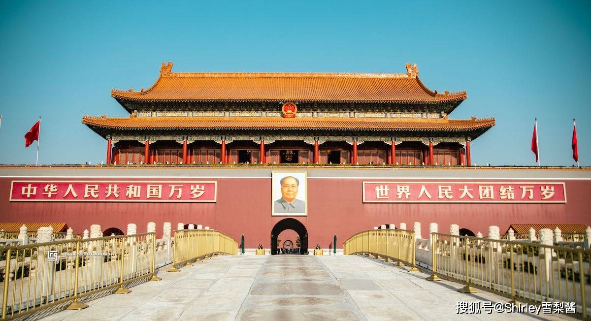 天安门城楼开放！现在建筑为1970年重建，曾挖出7枚炮弹和1个密盒