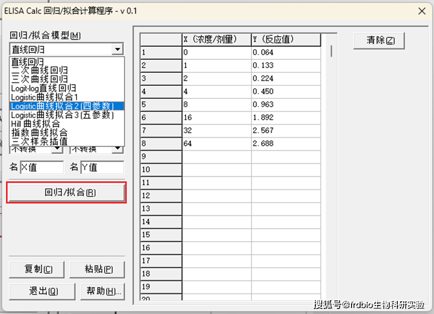 【科研工具箱】圖說elisa數據處理之2 -elisa calc