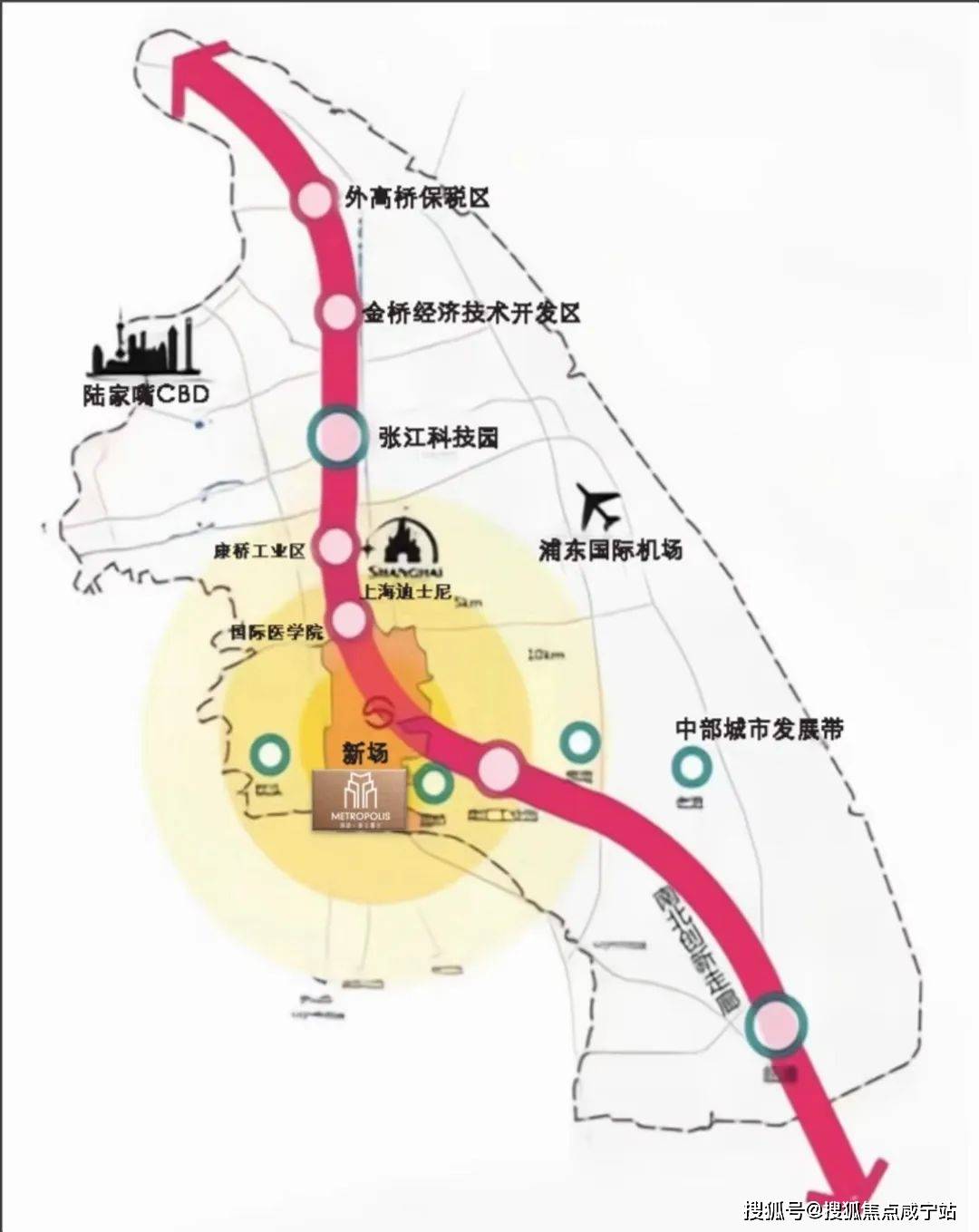 轨道交通地铁16,27号线(规划中)两轨交环伺