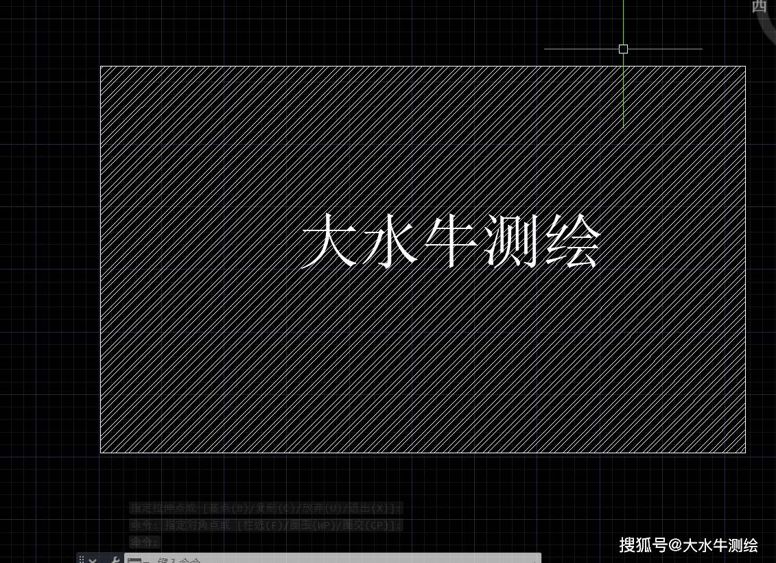 這裡,大水牛已經繪製了一個矩形圖形,並且已經填充好了,並且添加上了