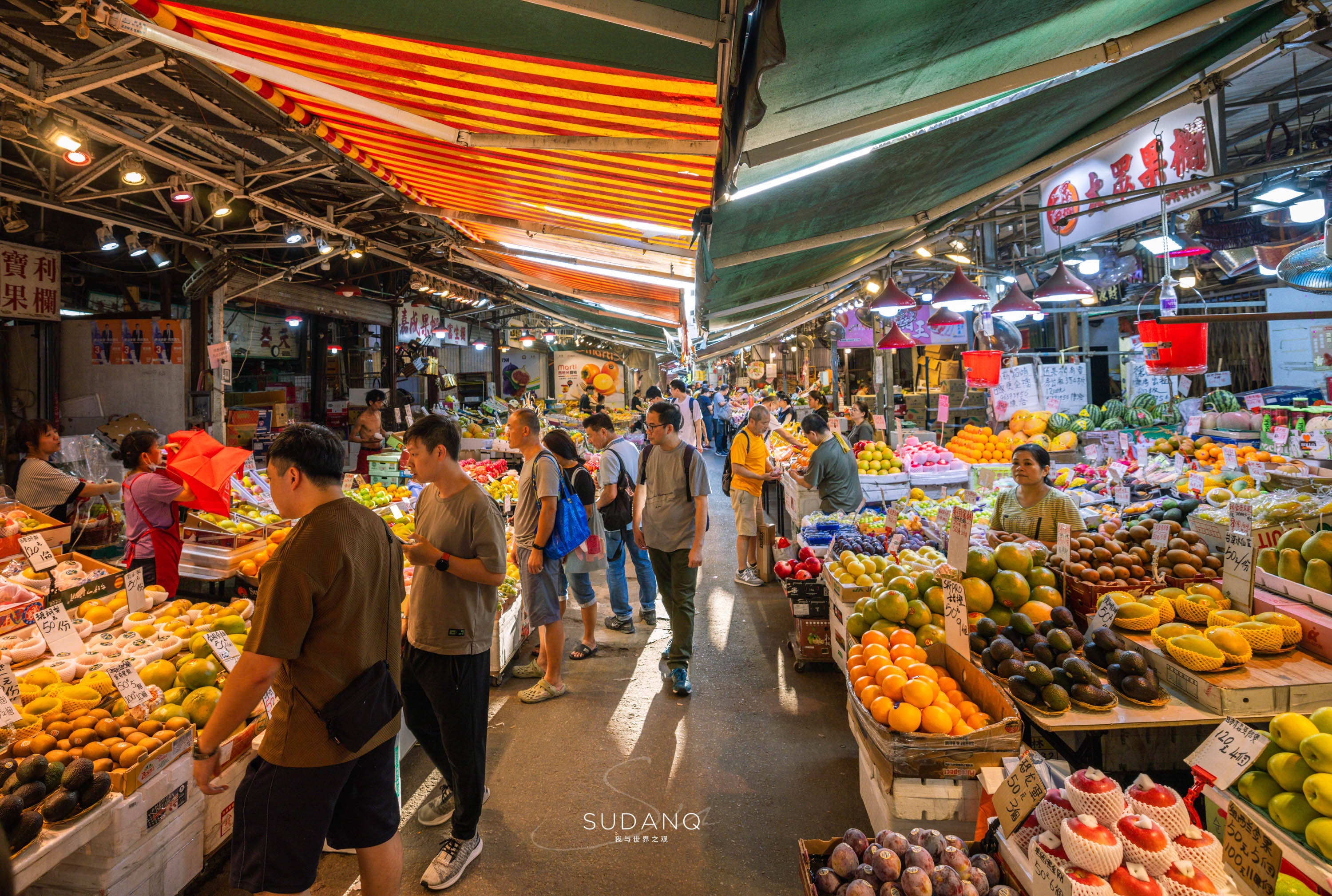 油麻地庙街夜市图片