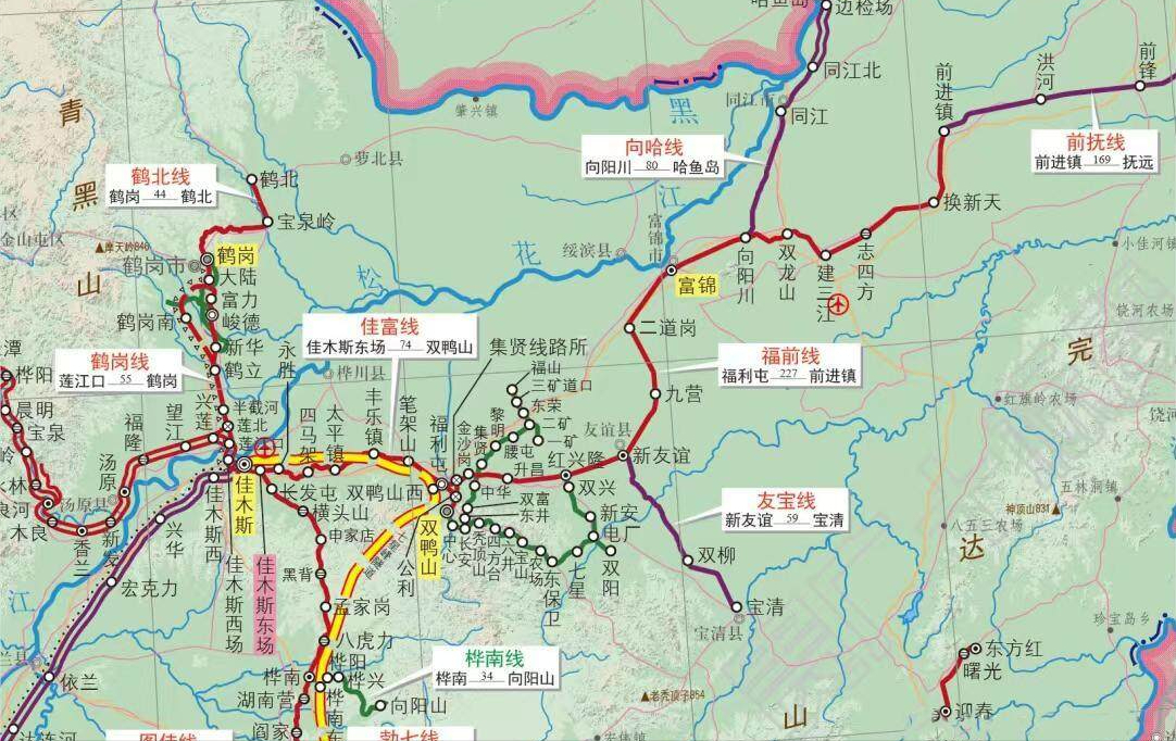 佳木斯至同江铁路扩能改造工程计划10月开工