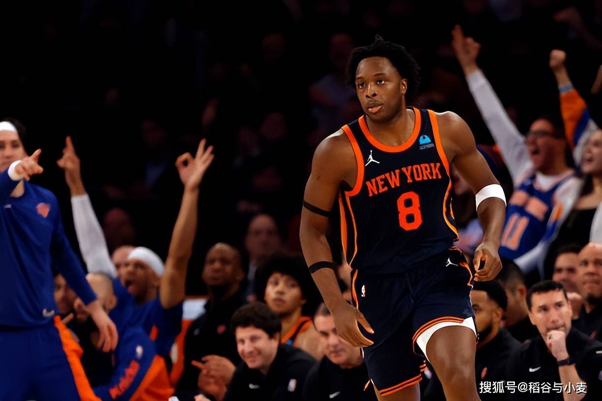本场比赛中,尼克斯的先发侧翼大将og-阿奴诺比(og anunoby)继续着自己