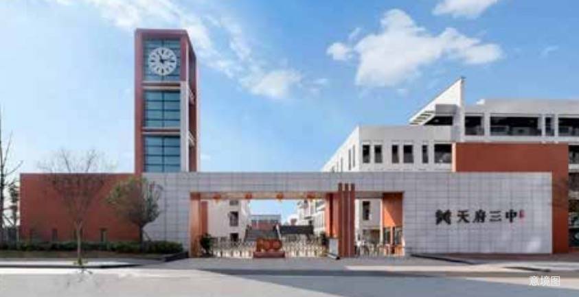 天府新区第六小学等多所优质小学;22年中学对应b区,拥有天府三中,万安