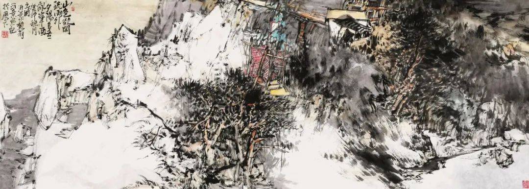 赵德勋|龙福齐天—中国当代书画名家龙年送福迎春展_山水画_写意_创作