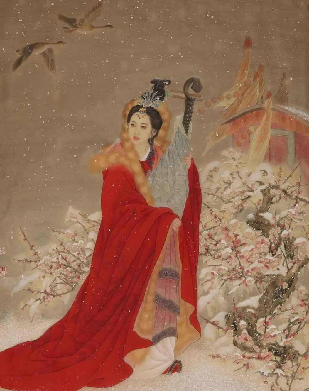 四大美女之 一 昭君出塞_王昭君_匈奴_汉朝