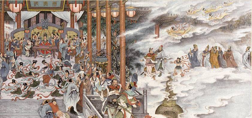 蟠桃大会的饭局属性_孙悟空_王母_天庭