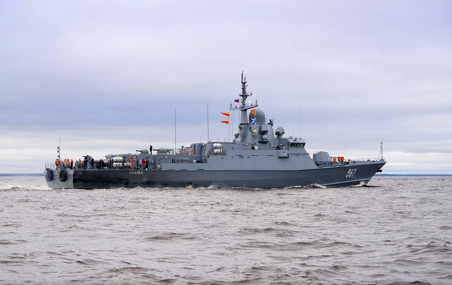 俄黑海舰队再遭袭,损失一艘22800型导弹护卫舰,但并非不可承受_俄罗斯