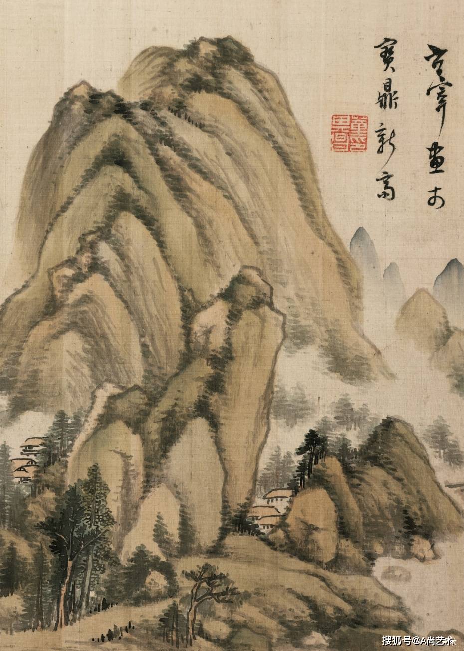 历代名画 董其昌 书画作品高清欣赏