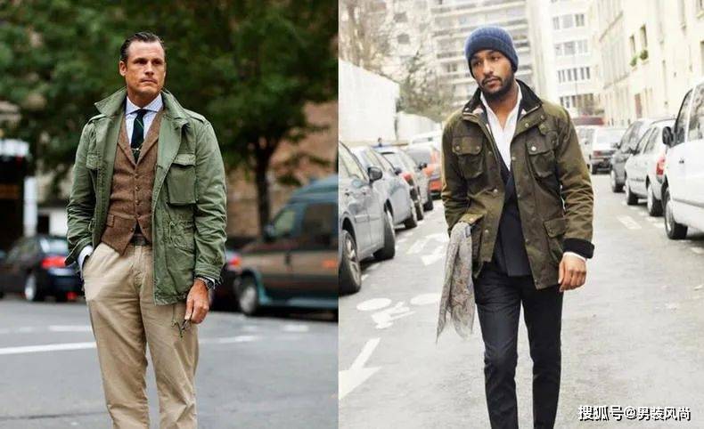 男士军绿色工装夹克外套如何搭配既显时尚又不失硬汉男人味
