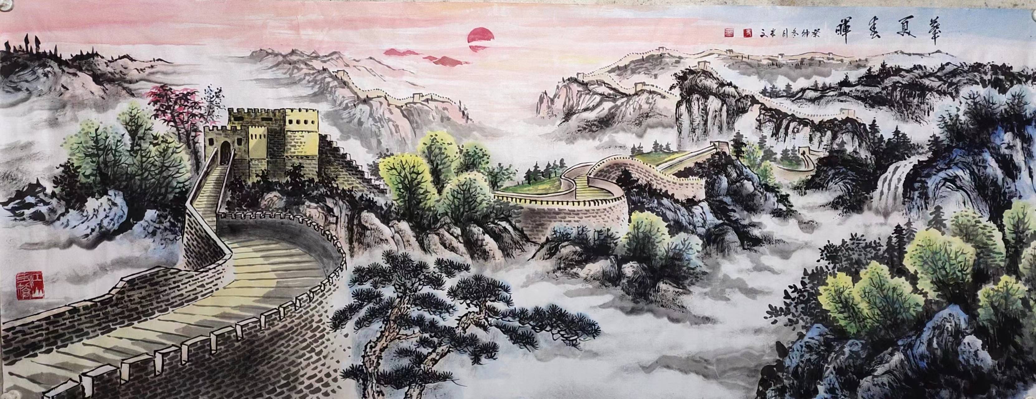 当你登上长城,俯瞰群山巍峨,无不感叹,这是民族信仰,团结和奉献的象征