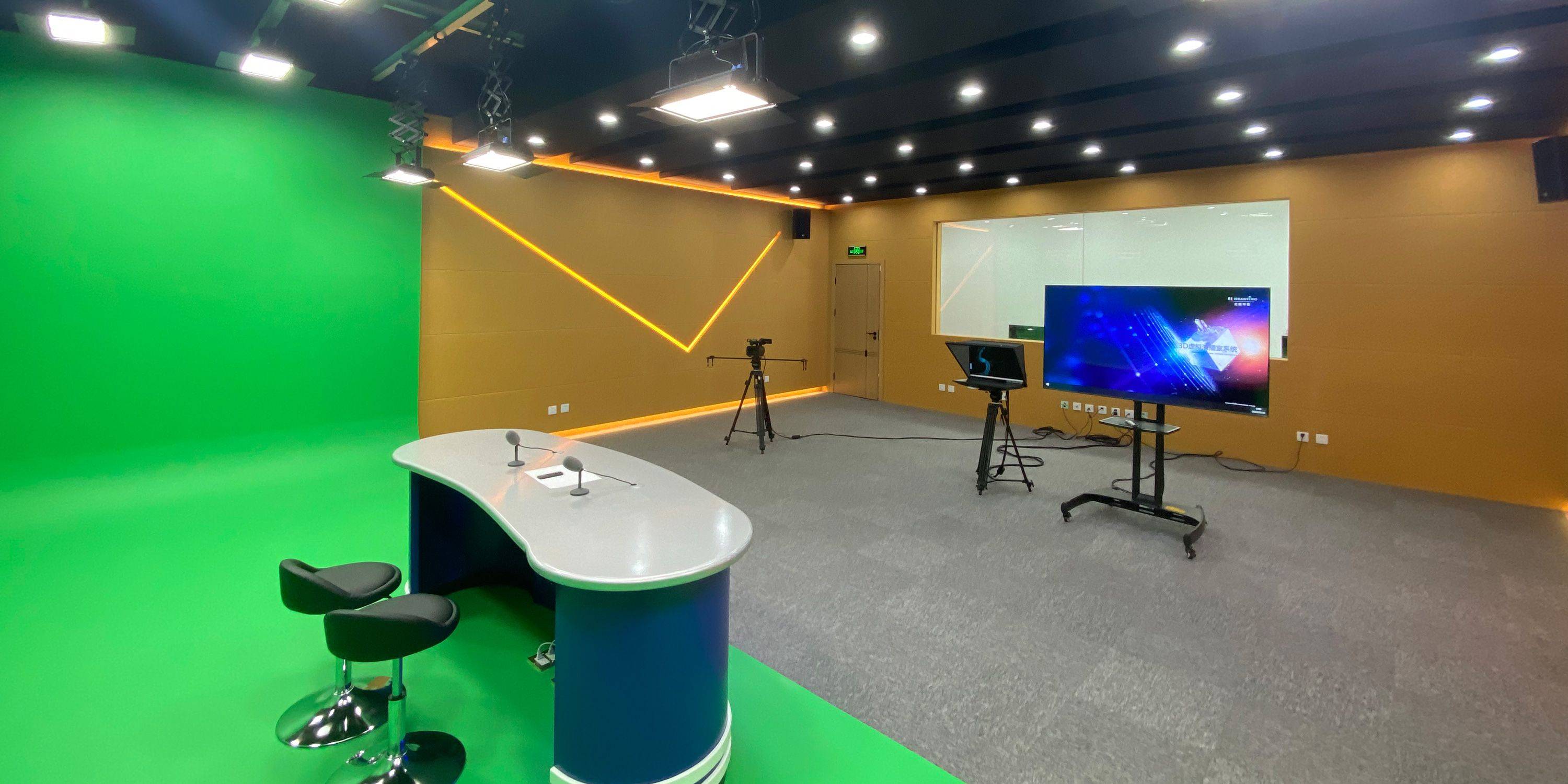 实时虚拟演播室系统:革新传统直播方式更具创新性_进行_场景