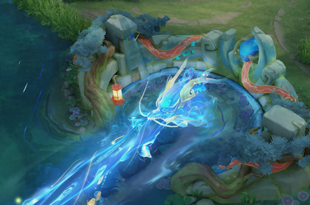 王者荣耀:五款龙限皮肤特效一览,安琪拉的水龙头最亮眼_折扣_品质