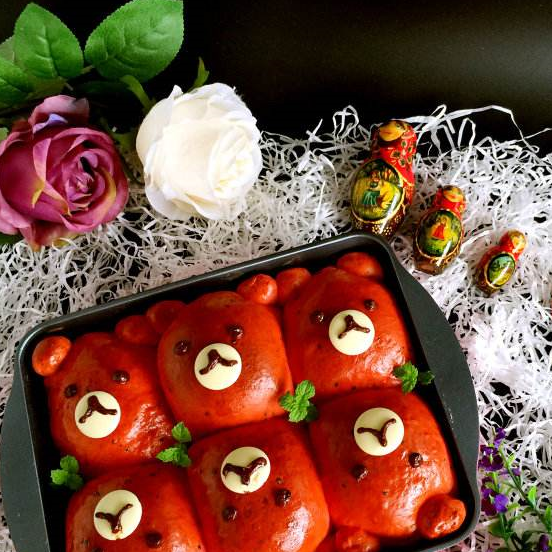 彩虹包之后又出现一种网红美食,这"挤挤包"再次爆红_面包_表情_食欲