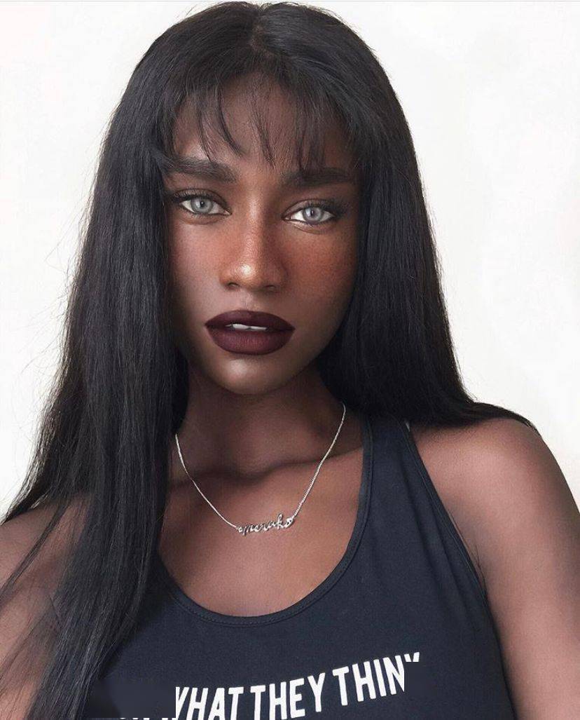 世界最美"黑人女孩",因长相太美,家人不允许她独自.