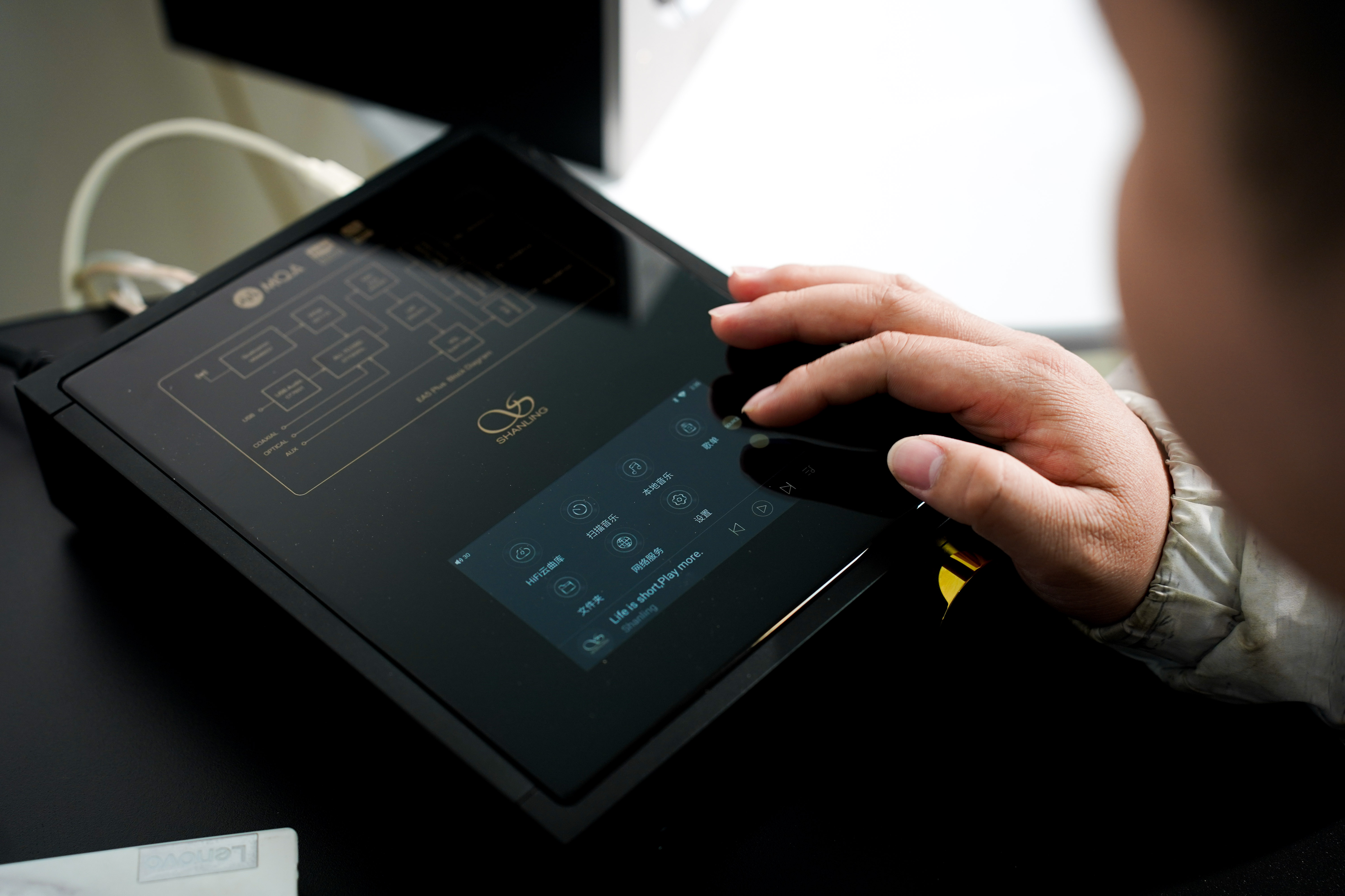 支持5g流媒体的家用hifi套装,山灵ea5 plus播放器 jet