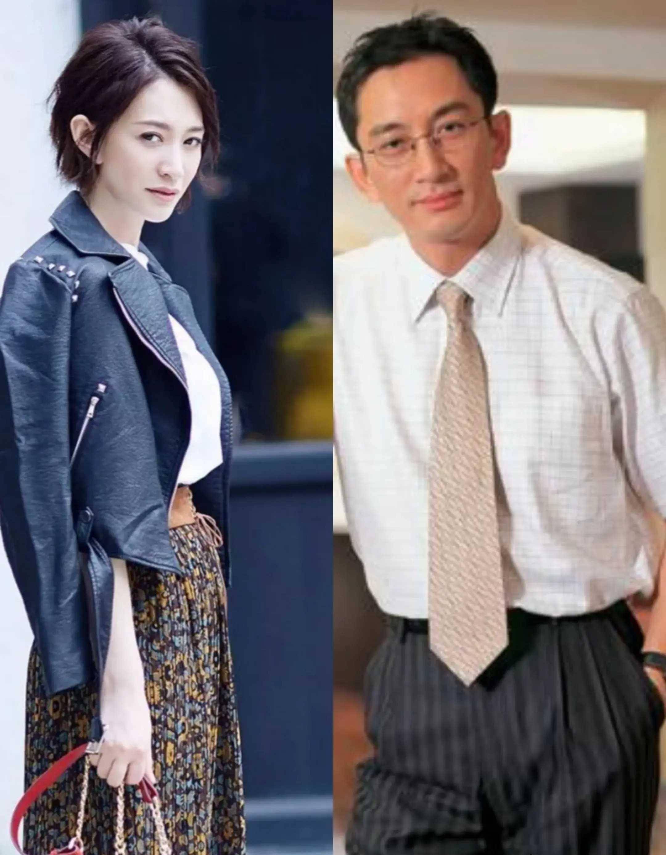 吴启华和李小冉的相似度90%以上,像不像看照片就知道了_演艺圈_脸谱