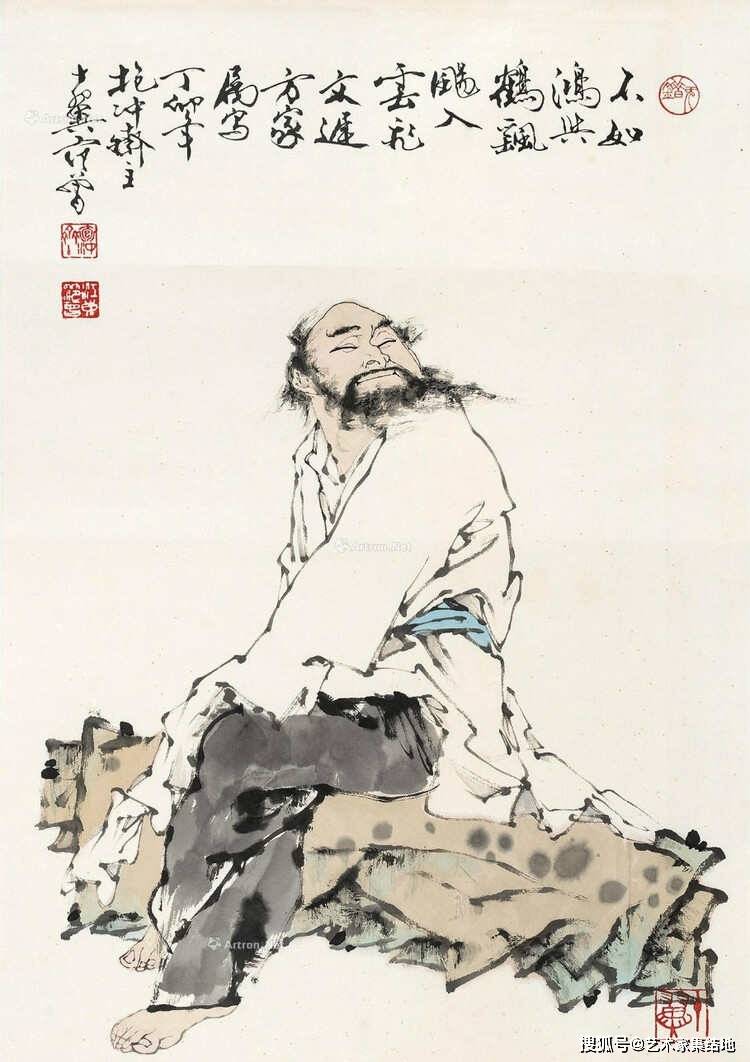 国画大师范曾作品价格图片