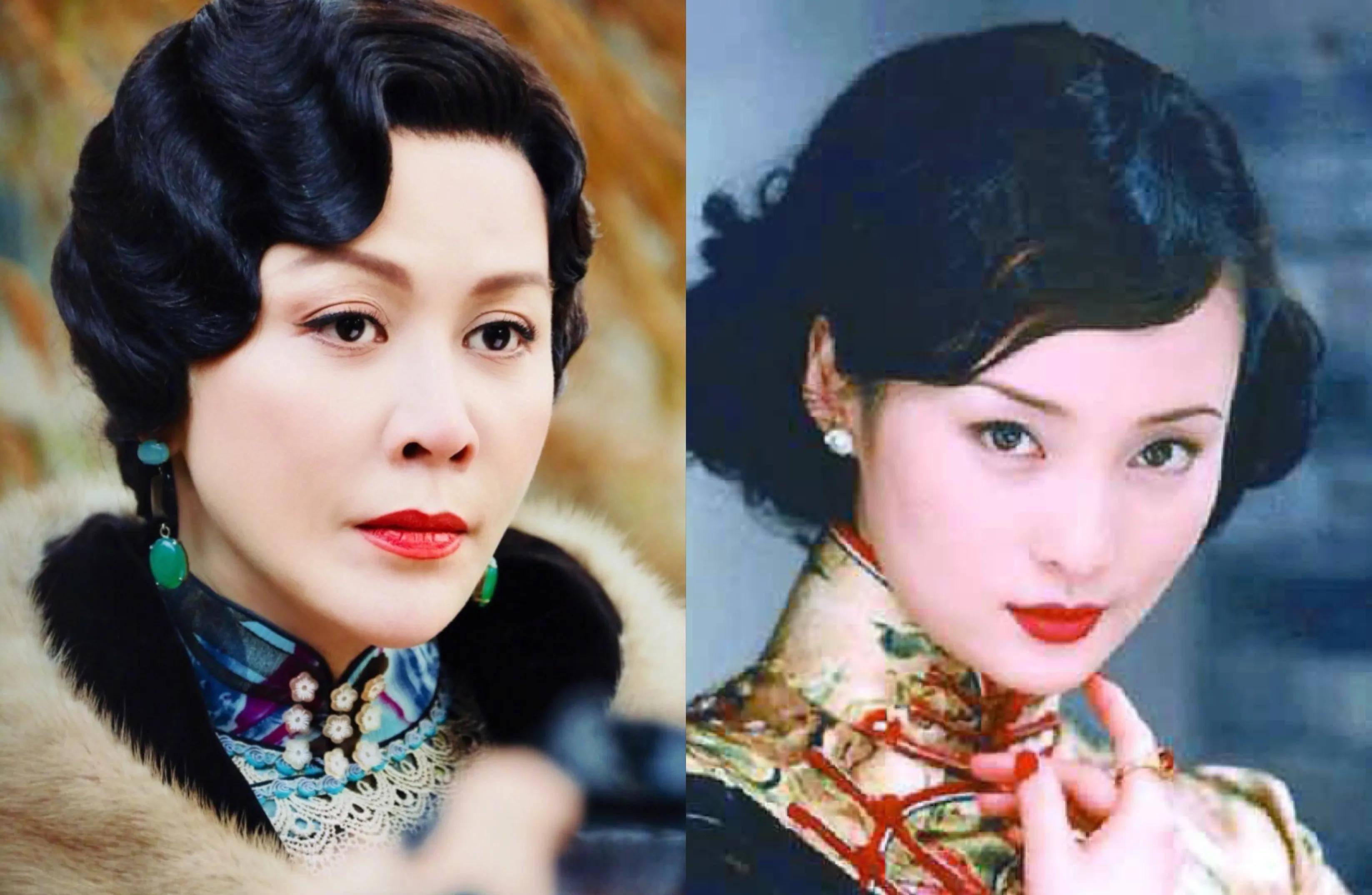 刘嘉玲54岁演《半生缘》中顾曼璐,也不知道剧组是怎么选角的,就算