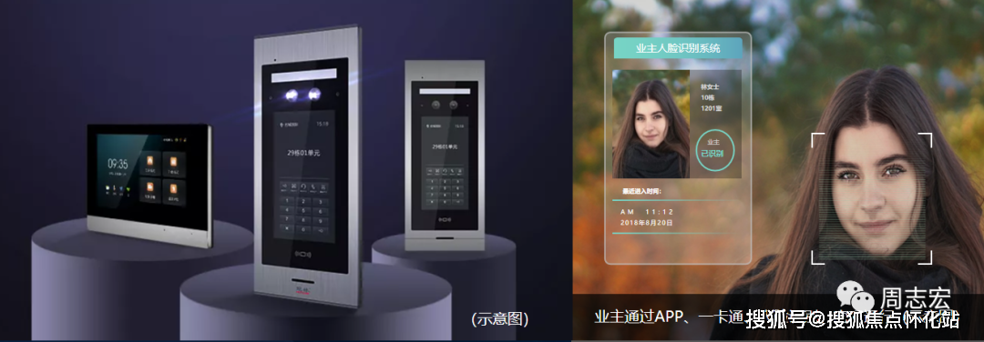 『冠林智能门禁系统』:从组团大门到楼宇入户大堂,全系采用冠林智能
