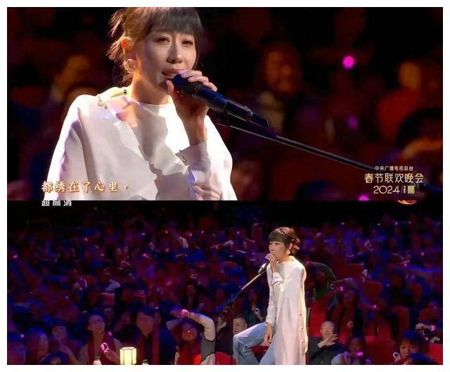 任素汐,春晚亮点是颜值?不止!全国人民被她的顶配感动!