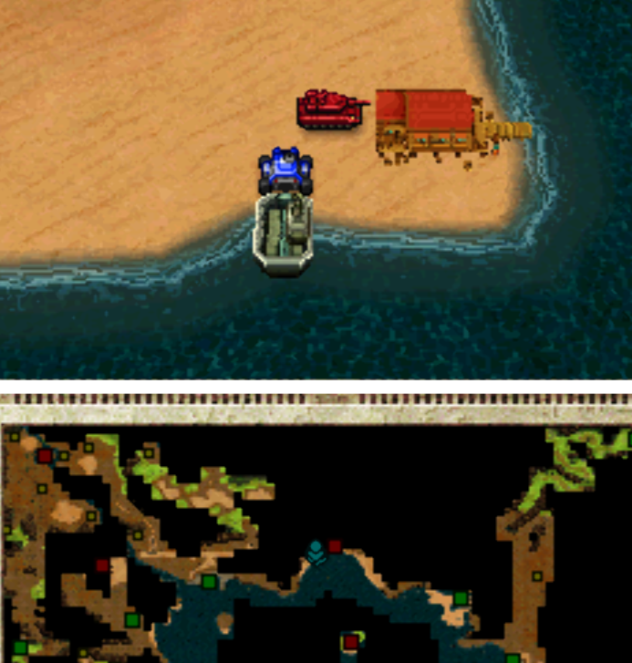 nds重装机兵2:重制版——天鹅镇篇章_对话_任务_海女