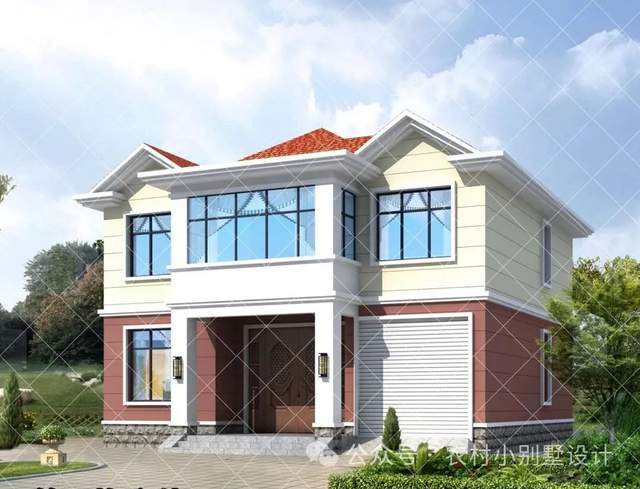 22套二层农村自建房推荐,造型简约耐看颜值高,16万起