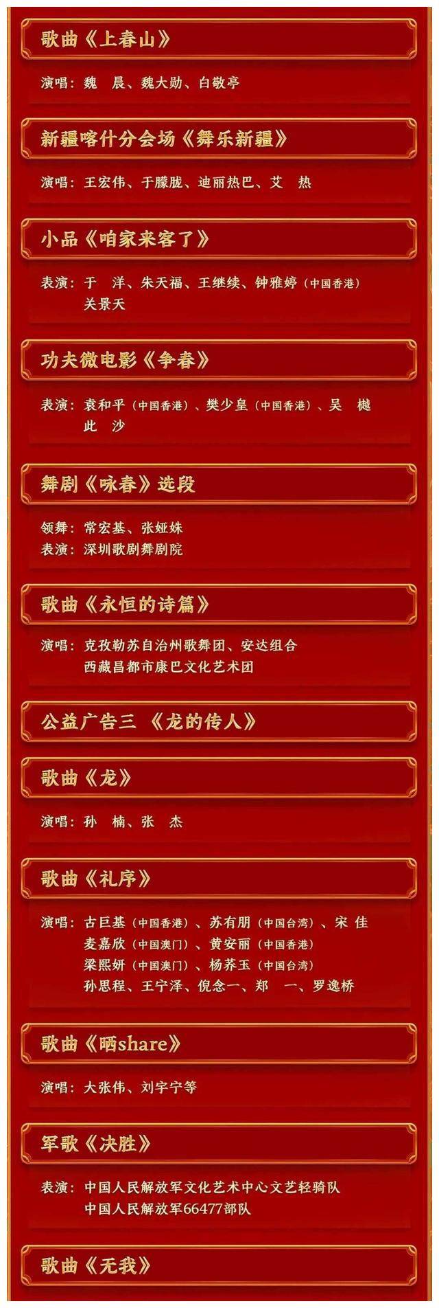 2023年春晚节目单大揭秘!惊喜不断,精彩亮相_盛宴_观众_创意