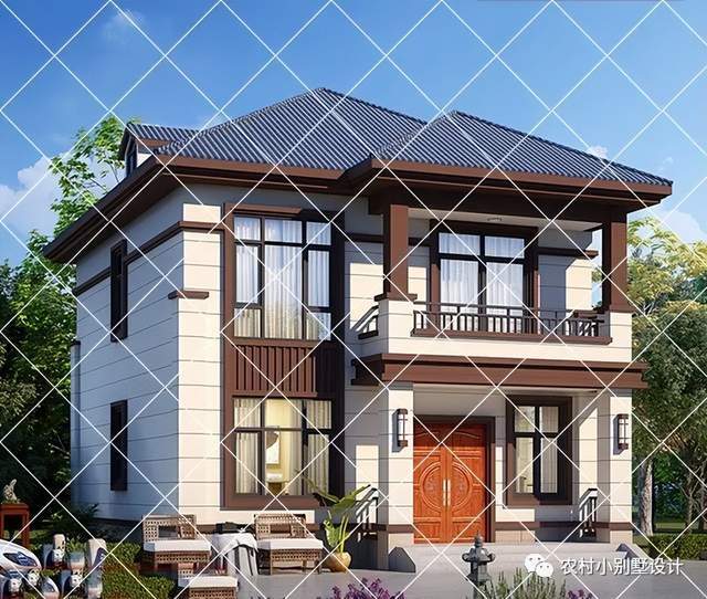 22套二层农村自建房推荐,造型简约耐看颜值高,16万起