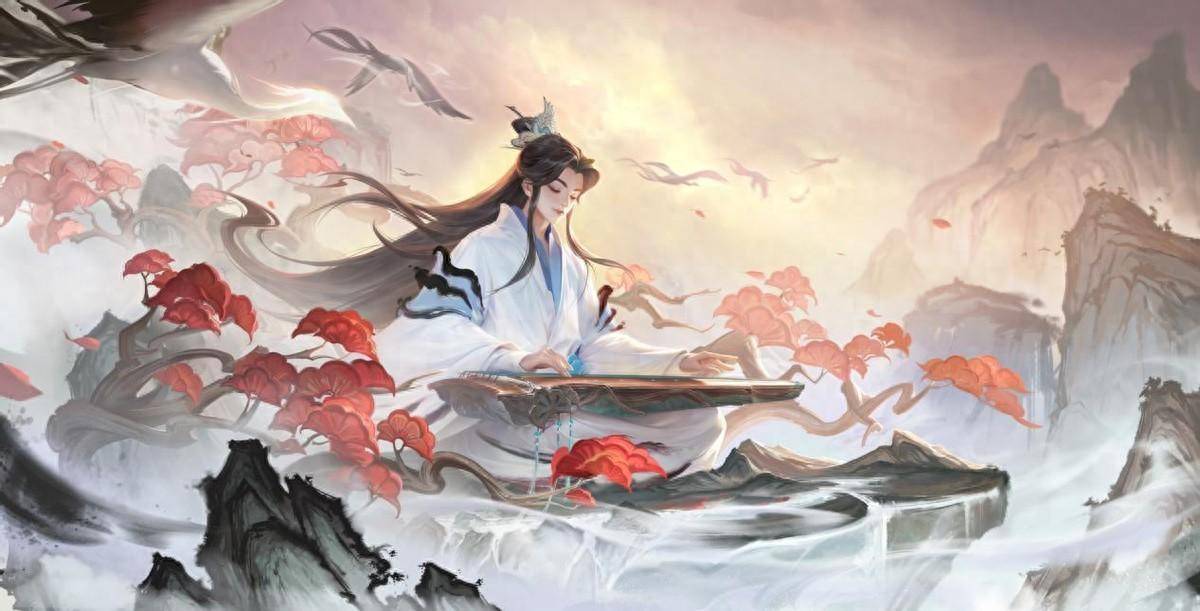 王者荣耀:6周年限定皮肤庄周手里的是古琴还是古筝?