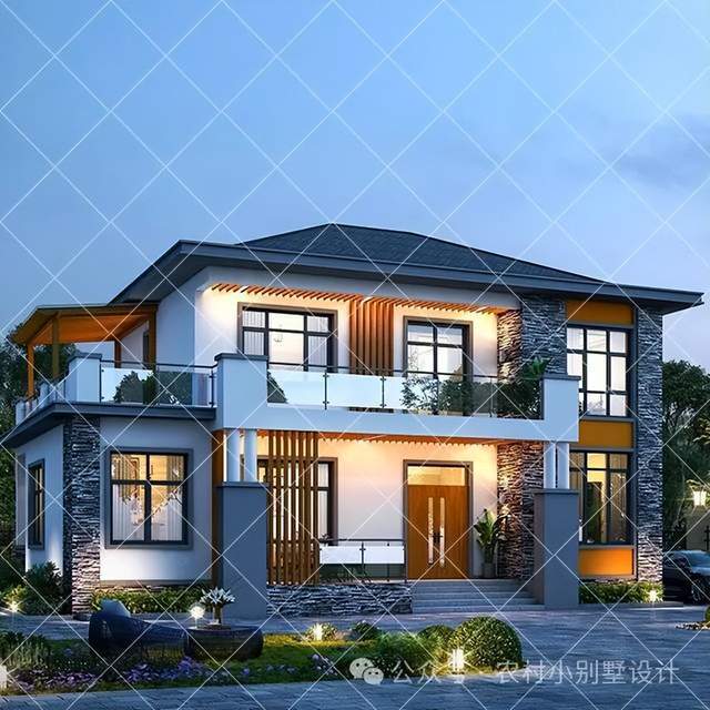18套乡下自建二层经济型别墅,家里没矿也能建别墅,各种风格都有_农村_