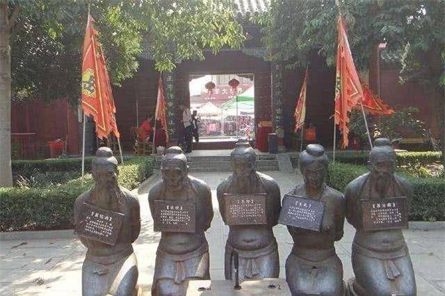 岳飞死后其遗体被埋葬在了浙江省杭州市,后人为了纪念岳飞自发到